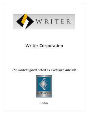 [2014-12-31] #08 – Writer Corp advisory